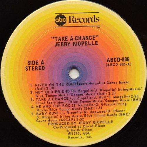 Jerry Riopelle / Take A Chanceβ