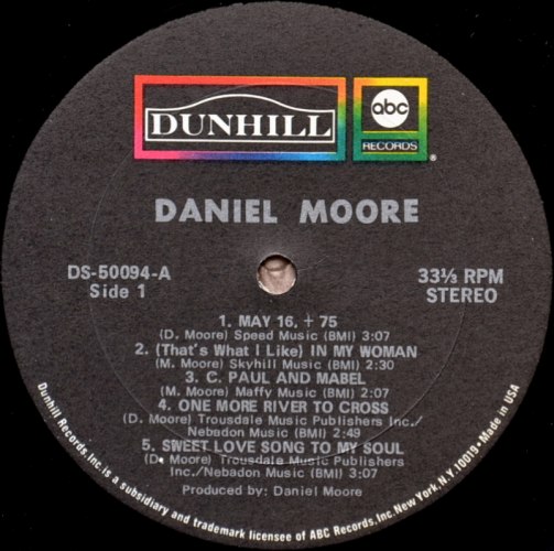 Daniel Moore / Daniel Mooreβ