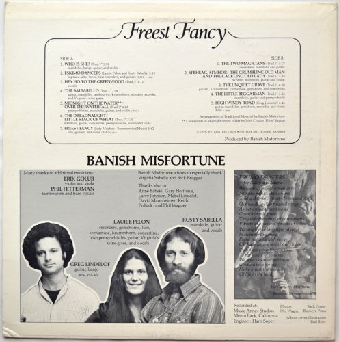 Banish Misfortune / Freest Fancyβ