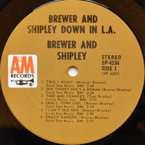 Brewer And Shipley / Down In L.A.β