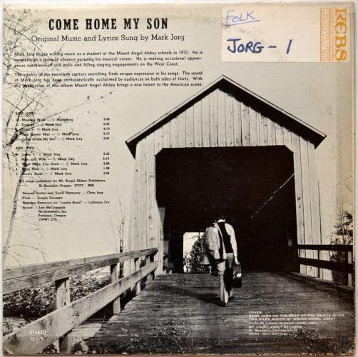 Mark Jorg / Come Home My Sonβ