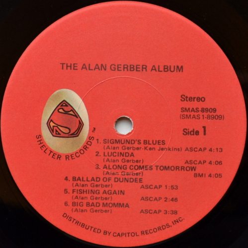 Alan Gerber / The Alan Gerber Album (US w/Insert)β