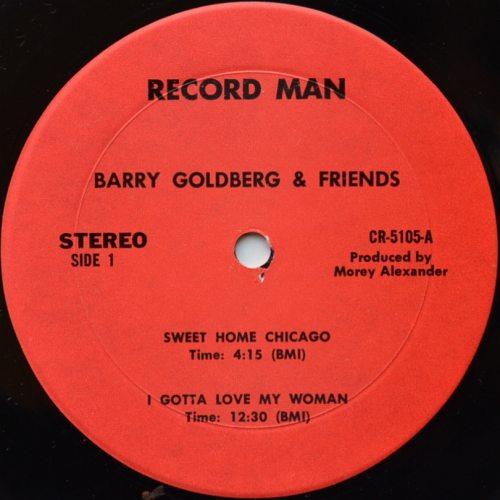 Barry Goldberg / And Friends Harvey Mandel Mike Bloomfieldβ