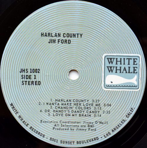 Jim Ford / Harlan County (US Original In Shrink)β