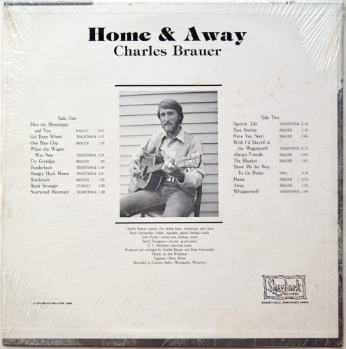 Charles Brauer / Home & Away (In Shrink)β