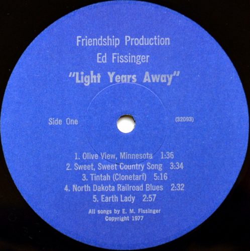 Ed Fissinger / Light Years Awayβ