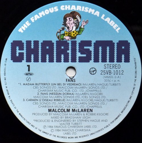 Malcolm McLaren / Fansβ