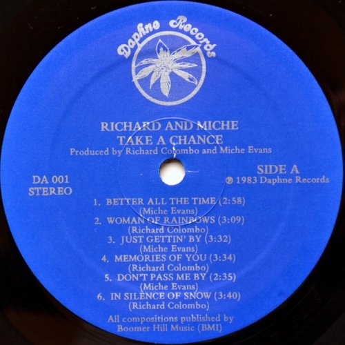 Richard And Miche / Take A Chance b(In Shrink)β