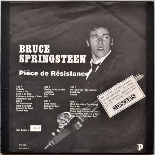 Bruce Springsteen / Piece De Resistance (3LP Box Rare Old Boot)β
