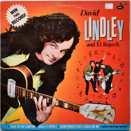 David Lindley & El Rayo-X / Win This Record (Rare White Label Promo)β