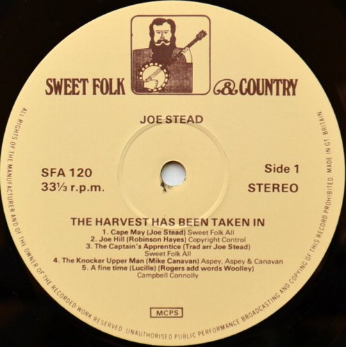 Joe Stead / The Harvest Has Been Taken Inβ