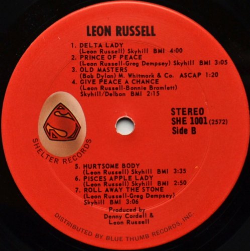 Leon Russell / Leon Russell (US Early Press)β