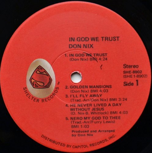 Don Nix / In God We Trust (US)β