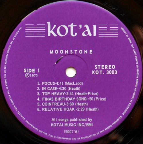 Moonstone / Moonstone (Kotai Original)β