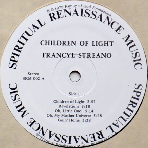 Francyl Streano / Children Of Light (In Shrink)β