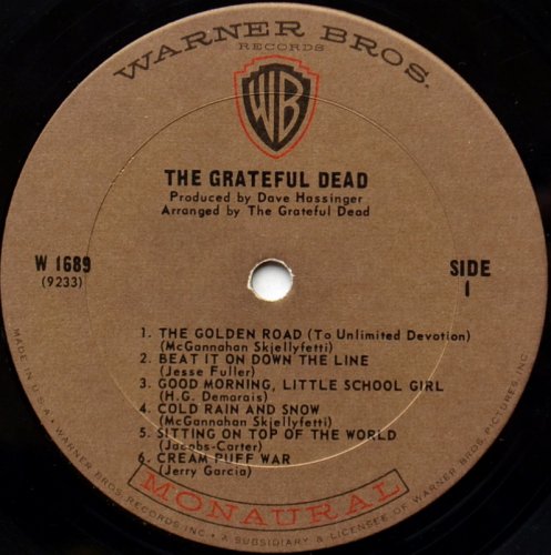 Grateful Dead / The Grateful Dead (Gold Label Early Press!!)β