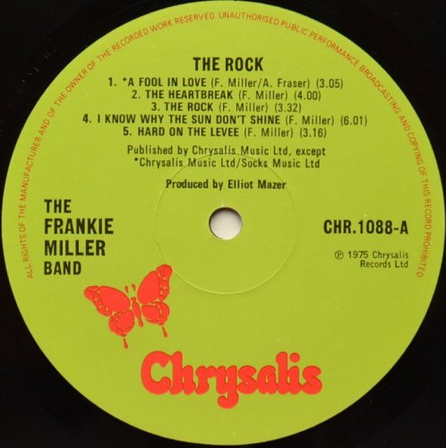 Frankie Miller Band / The Rock (UK)β