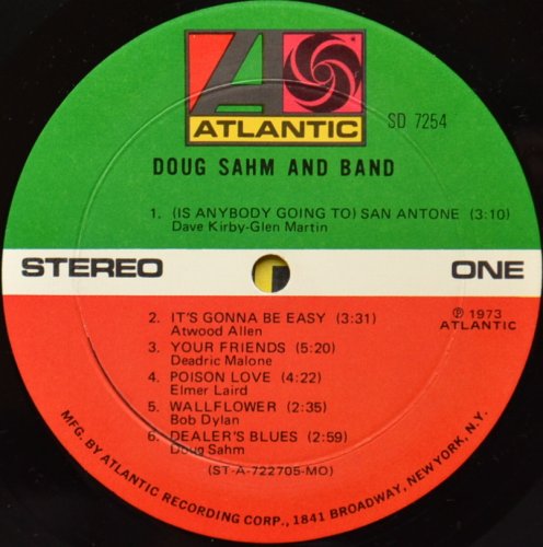 Doug Sahm and Band / Same (US Early Issue)β