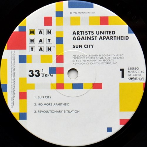 Artists United Against Apartheid / Sun Cityβ