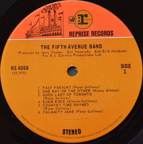 Fifth Avenue Band / Same (US)β