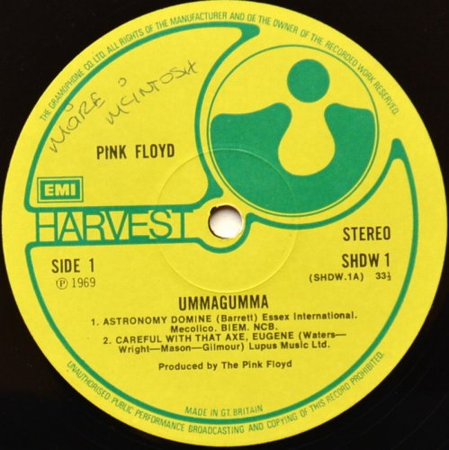 Pink Floyd / Ummagumma (UK 2nd Press) - DISK-MARKET