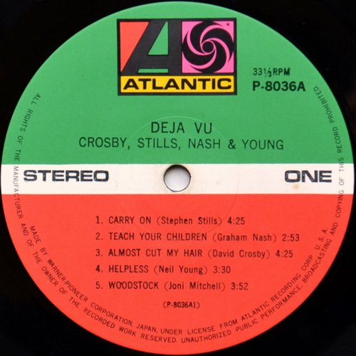 Crosby, Stills, Nash & Young / deja vu (JP)β