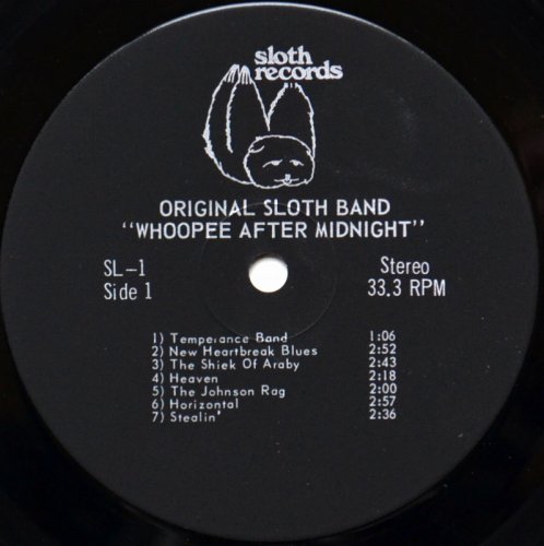 Original Sloth Band / Whoopee After Midnight (In Shrink)β