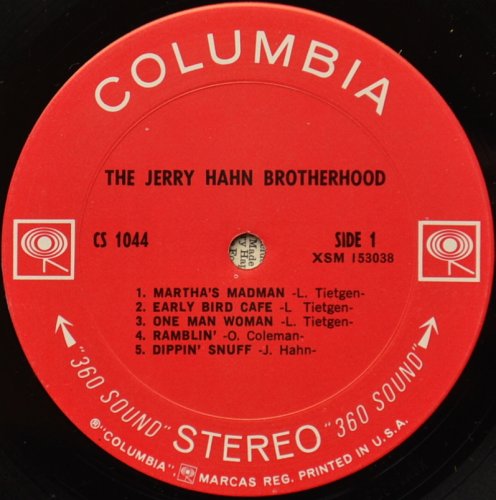 Jerry Hahn Brotherhood, The / The Jerry Hahn Brotherhood (In Shrink)β