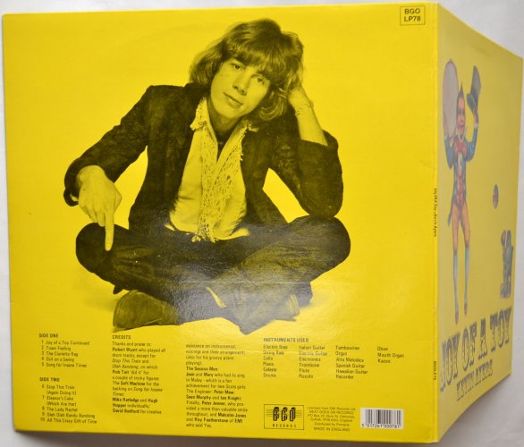 Kevin Ayers / Joy Of A Toy (UK Re-Issue)β