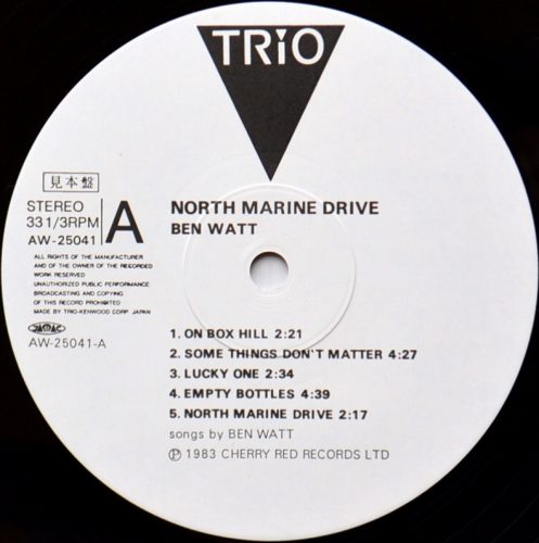 Ben Watt / North Marine Drive (յ٥븫)β
