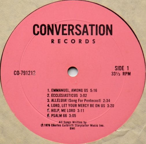 Charles Culbreth And Converation / Come On In, We're Among Friendsβ