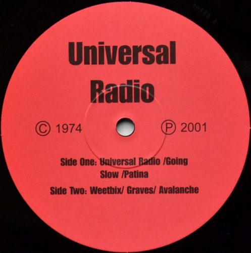 Dragon / Universal Radio (Re-Issue)β