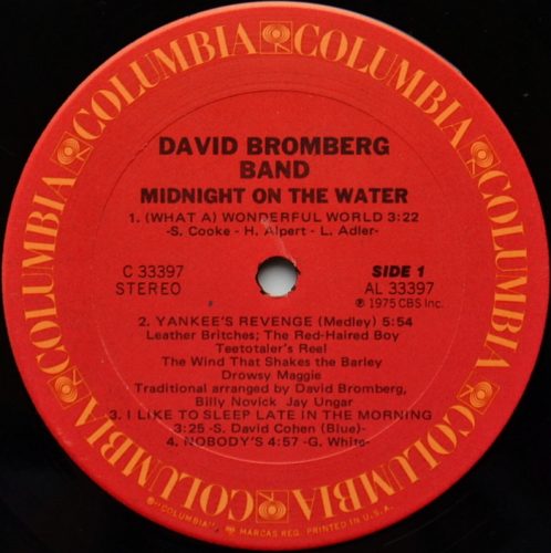 David Bromberg / Midnight On The Water (US)β