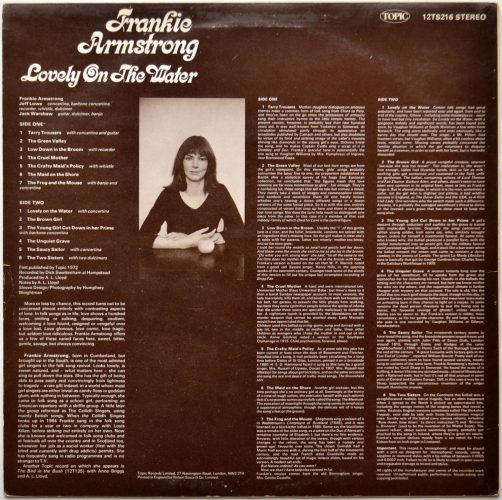 Frankie Armstrong / Lovely On The Water (Later Issue)β