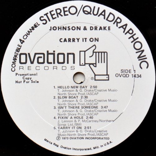 Johnson & Drake / Carry It On β