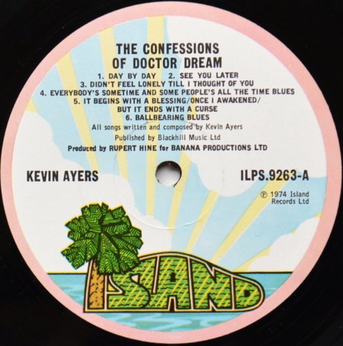 Kevin Ayers / The Confessions of Dr. Dream and Other Stories (UK Early Issue)β