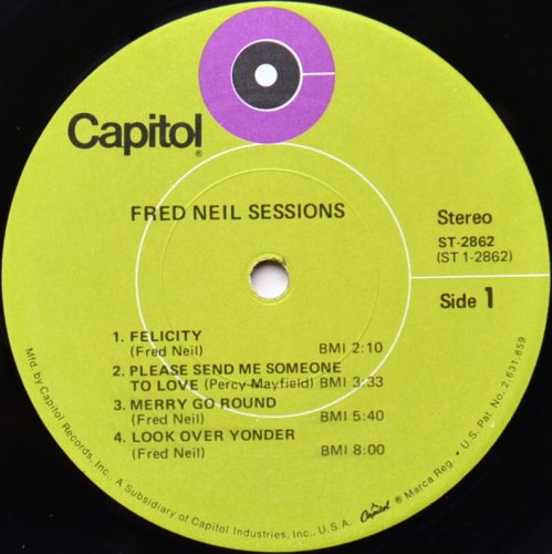 Fred Neil / Sessions (US 2nd Press)β