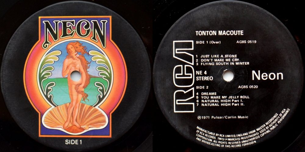 Tonton Macoute / Tonton Macoute (UK Original!!)β
