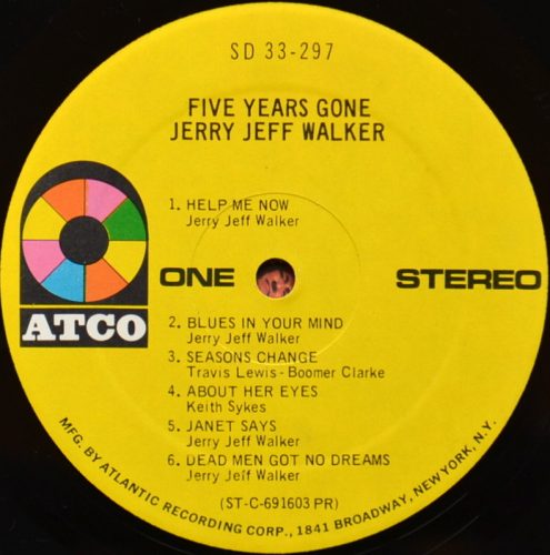 Jerry Jeff Walker / Five Years Gone (US)β