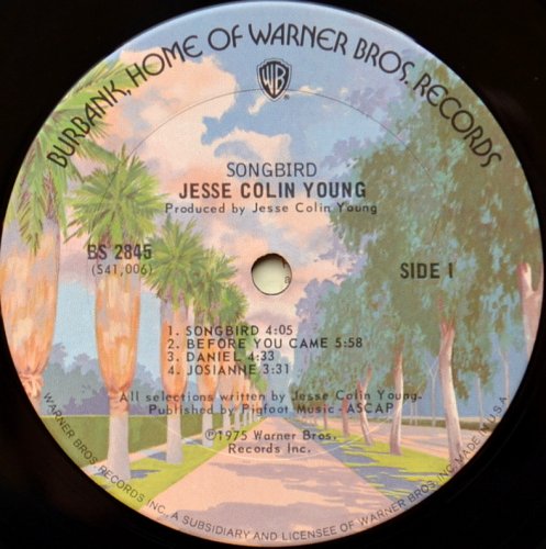 Jesse Colin Young Band / Songbirdβ