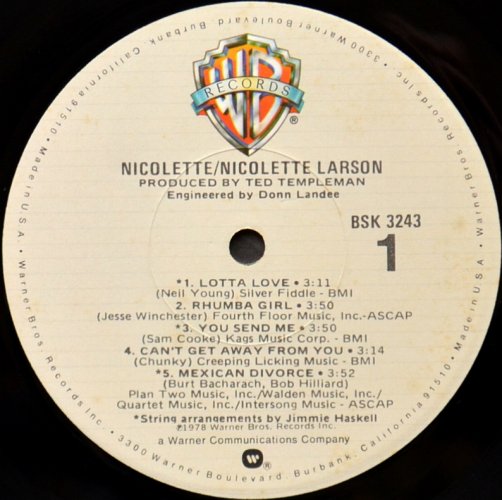 Nicolette Larson / Nicolette (US)β