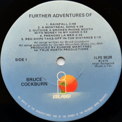 Bruce Cockburn / Further Adventures Ofβ