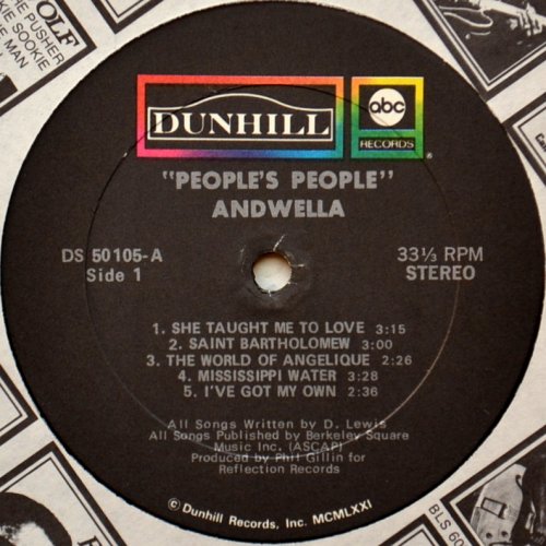 Andwella / People's People (US In Shrink)β