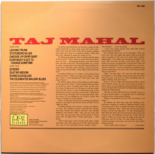 Taj Mahal / Taj Mahal (UK Later)β