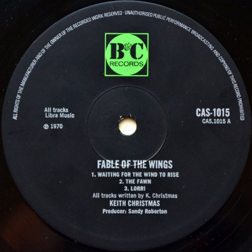 Keith Christmas / Fable Of The Wings (UK)β