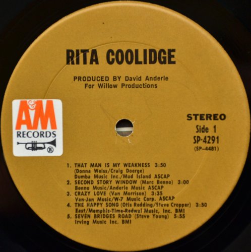 Rita Coolidge / Rita Coolidge (US Early Press)β