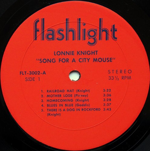 Lonnie Knight / Song For A City Mouse (In Shrink)β
