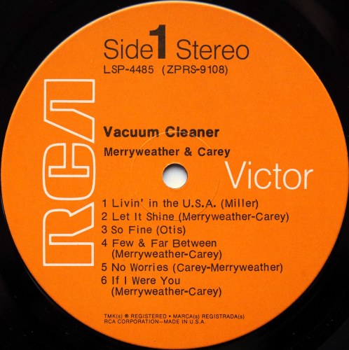 Merryweather & Carey / Vacuum Cleanerβ