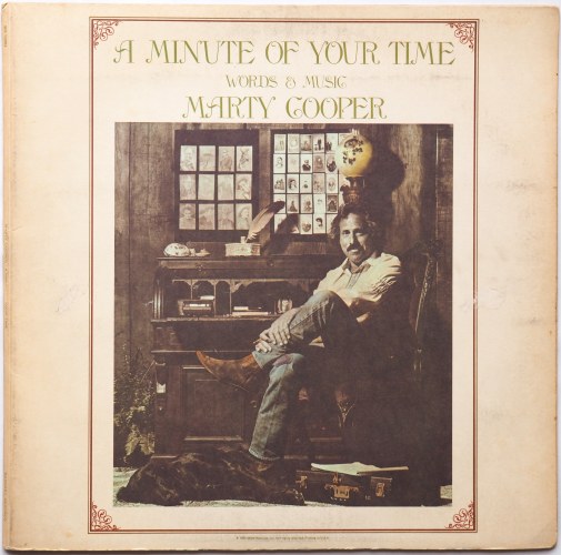 Marty Cooper / A Minute Of Your Time (Promo)β