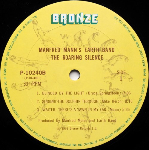 Manfred Mann's Earth Band / The Roaring Silenceβ